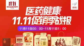 京東醫(yī)藥健康11.11第一小時戰(zhàn)績 健康增強(qiáng)用品組合裝銷售同比增長超220%